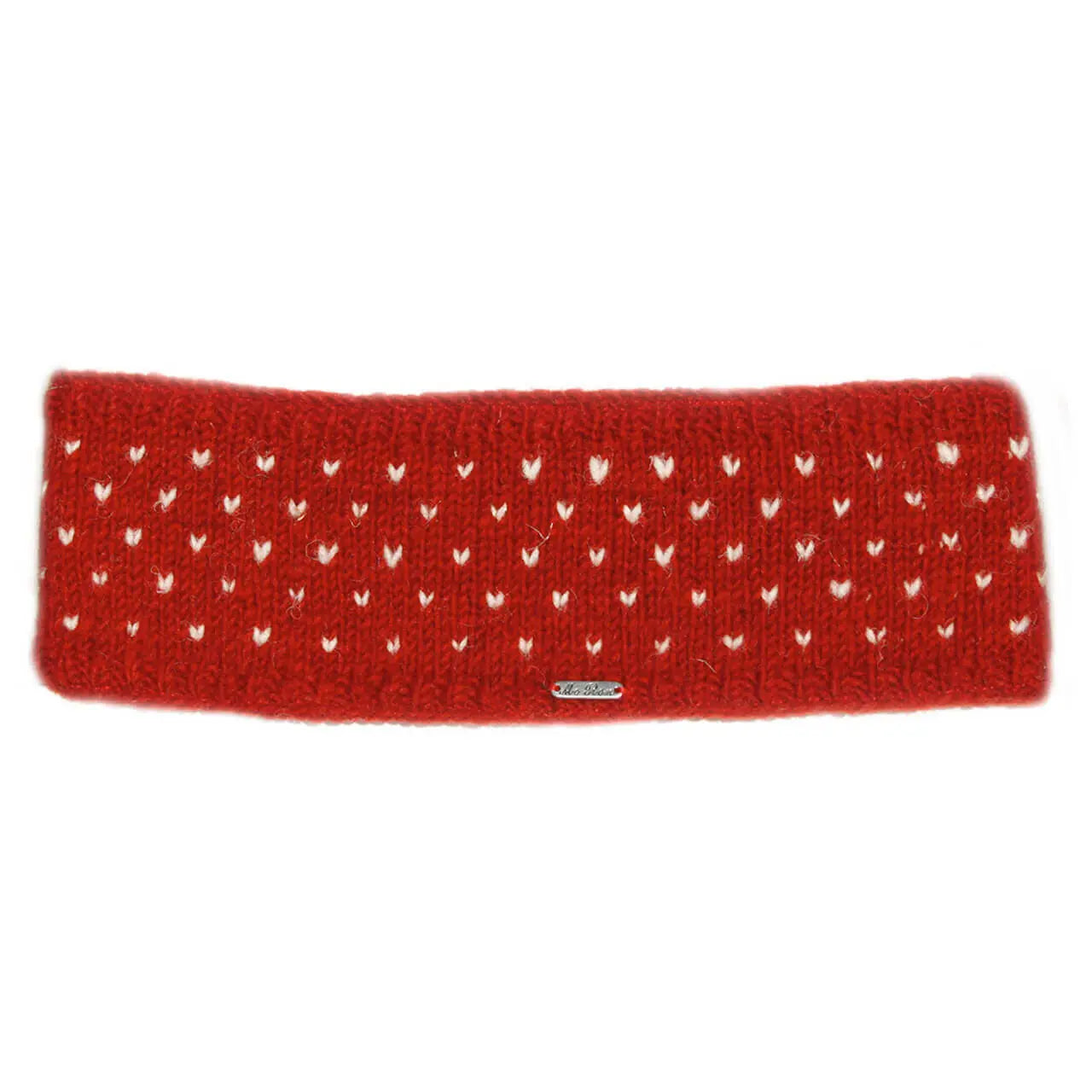 Wollstrick Stirnband Nadja Fleecefutter Goa-Style Nepal Strick