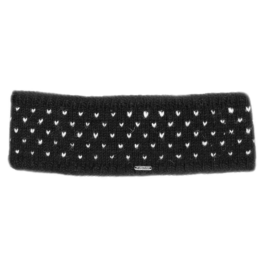 Wollstrick Stirnband Nadja Fleecefutter Goa-Style Nepal Strick