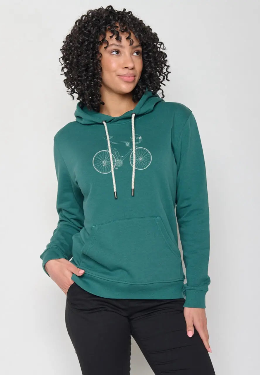 Greenbomb Kapuzen-Sweater Bike-Classic Chipper