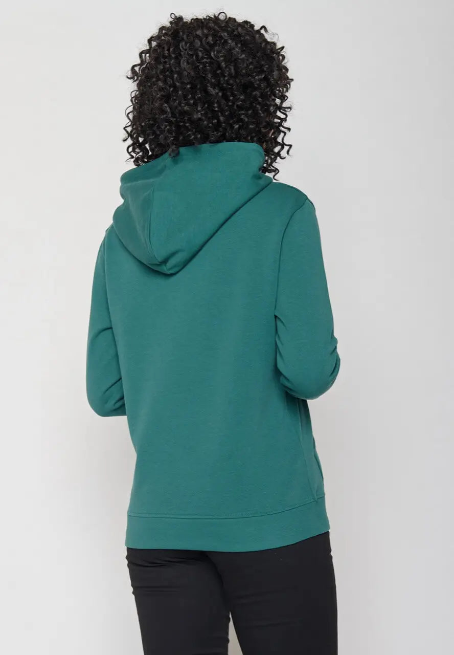 Greenbomb Kapuzen-Sweater Bike-Classic Chipper Grün Rennrad