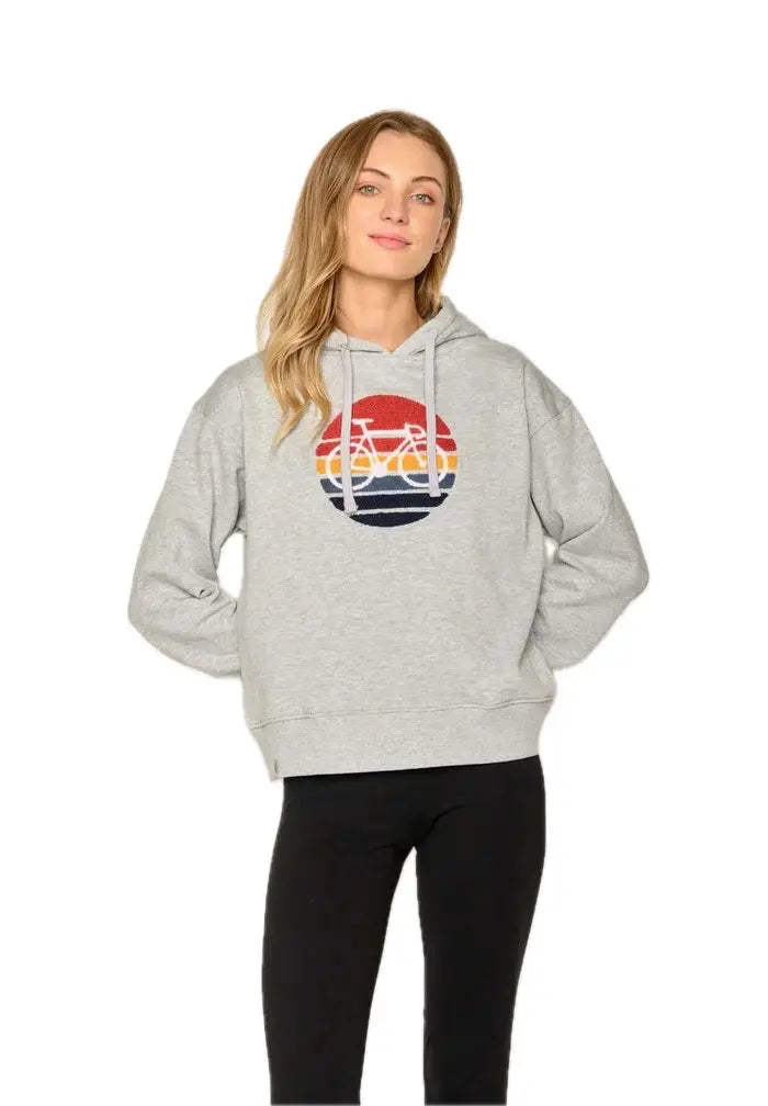 Greenbomb Damen Hoodie Bike Circle Bio-Baumwolle GOTS