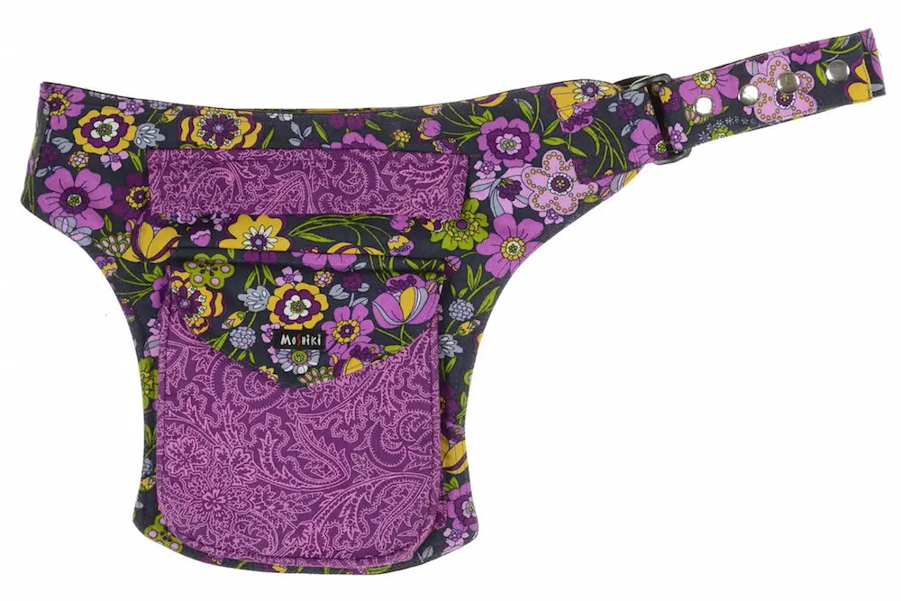 Moshiki Bauchtasche Madrid Praktische Gürteltasche, bunte Farben