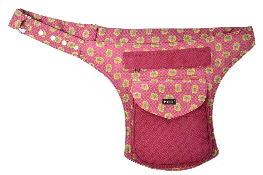 Moshiki Bauchtasche Madrid Praktische Gürteltasche, bunte Farben