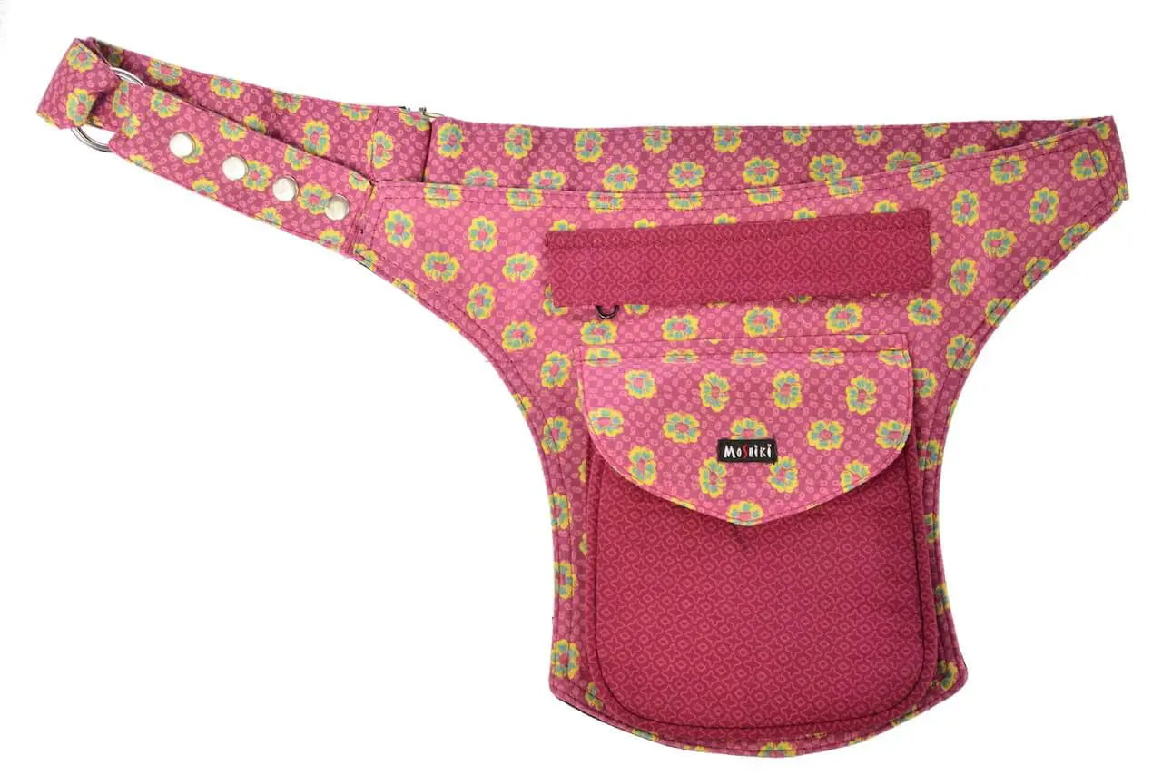 Moshiki Bauchtasche Madrid Praktische Gürteltasche, bunte Farben