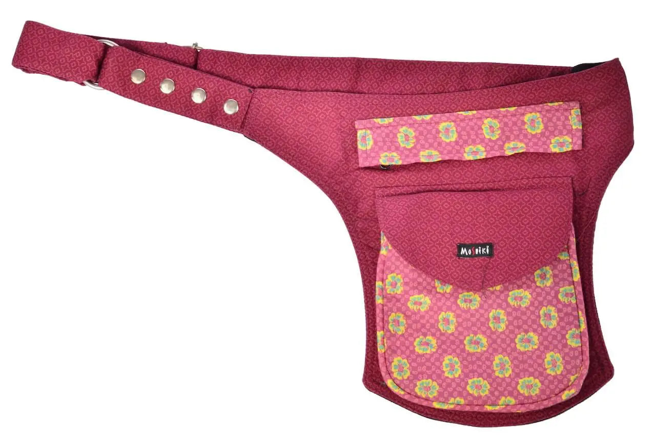 Moshiki Bauchtasche Madrid Praktische Gürteltasche, bunte Farben
