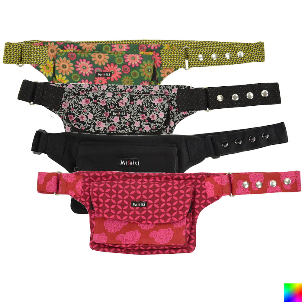 Moshiki Gürteltasche Kathmandu bunte Hüfttasche