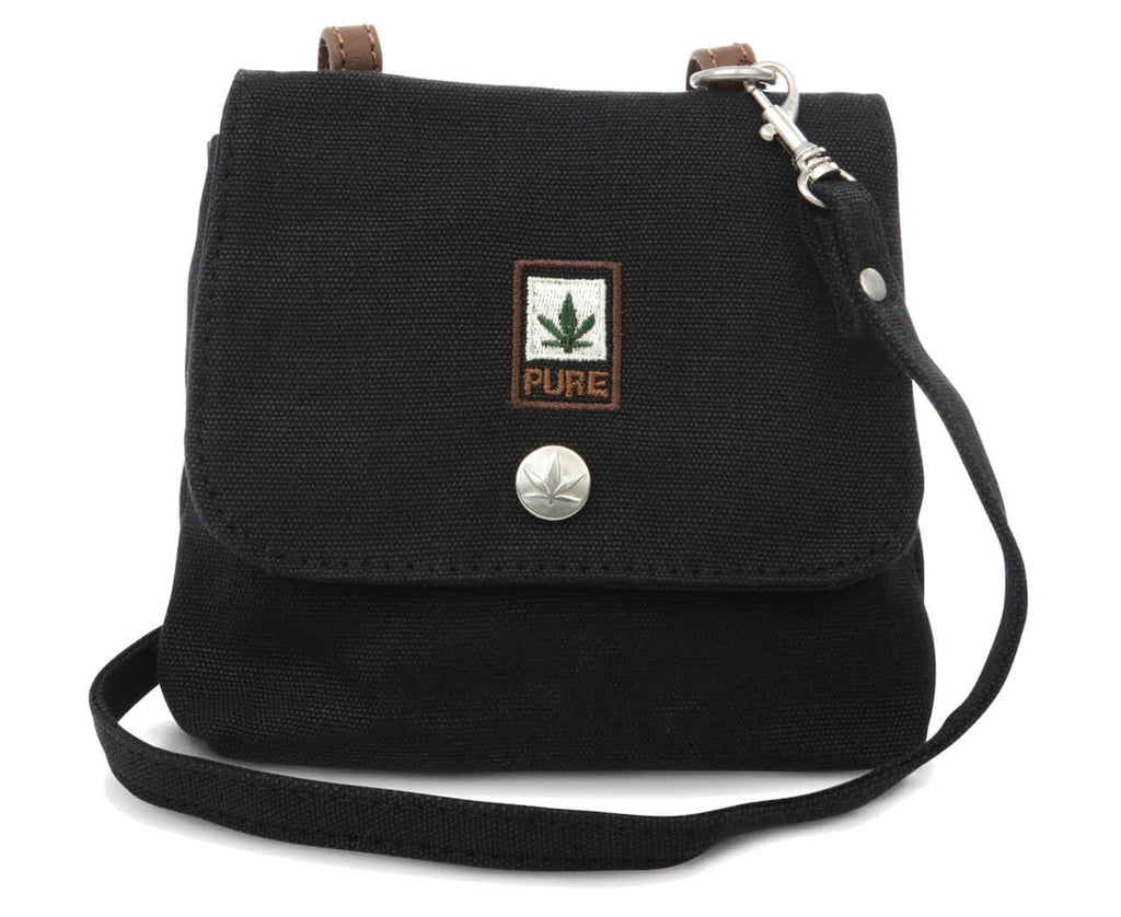 Hanf Tasche Schultertasche PURE Hanfzeichen