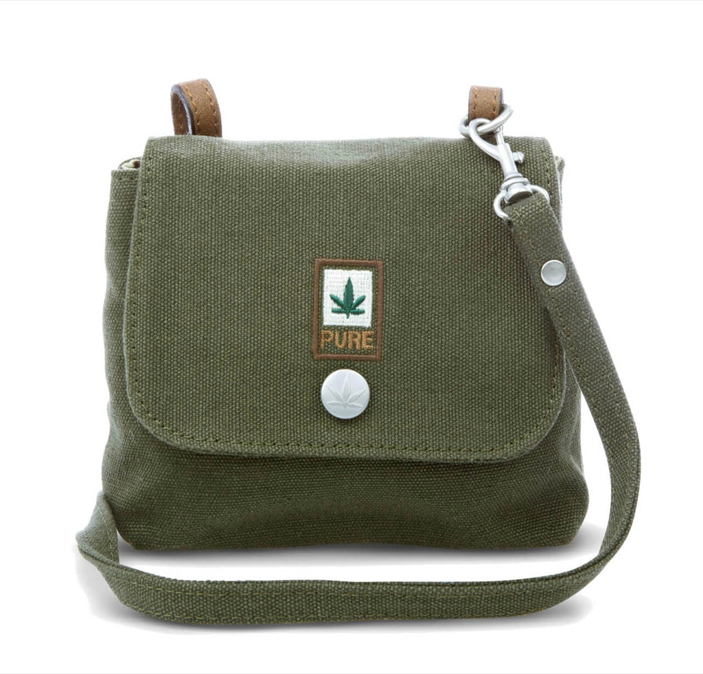 Hanf Tasche Schultertasche PURE Hanfzeichen