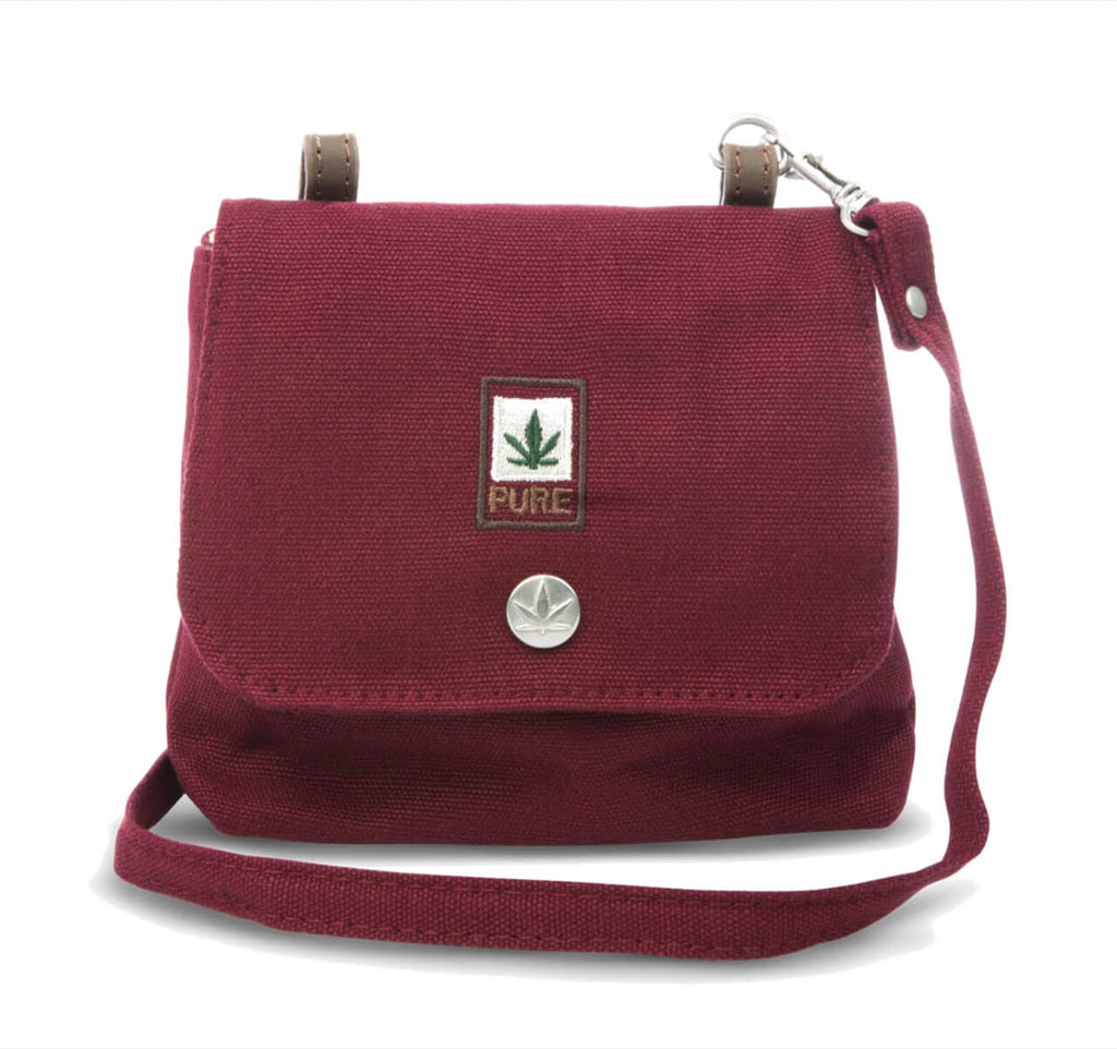 Hanf Tasche Schultertasche PURE Hanfzeichen