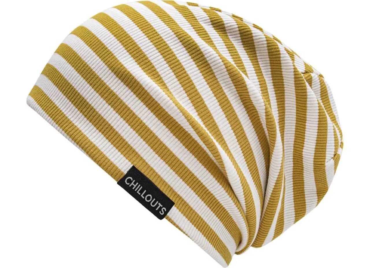 Chillouts Baumwollrib Beanie Mütze Bangkok Leichte Baumwoll-Mütze