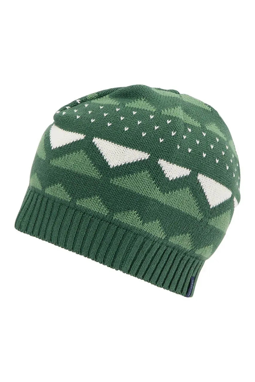 Tranquillo Gemusterte Baumwoll-Strickmütze Bio-Baumwolle Fairtrade