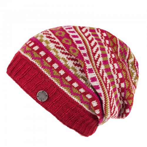 Moshiki Woll Mütze Narena bunte Strickmütze