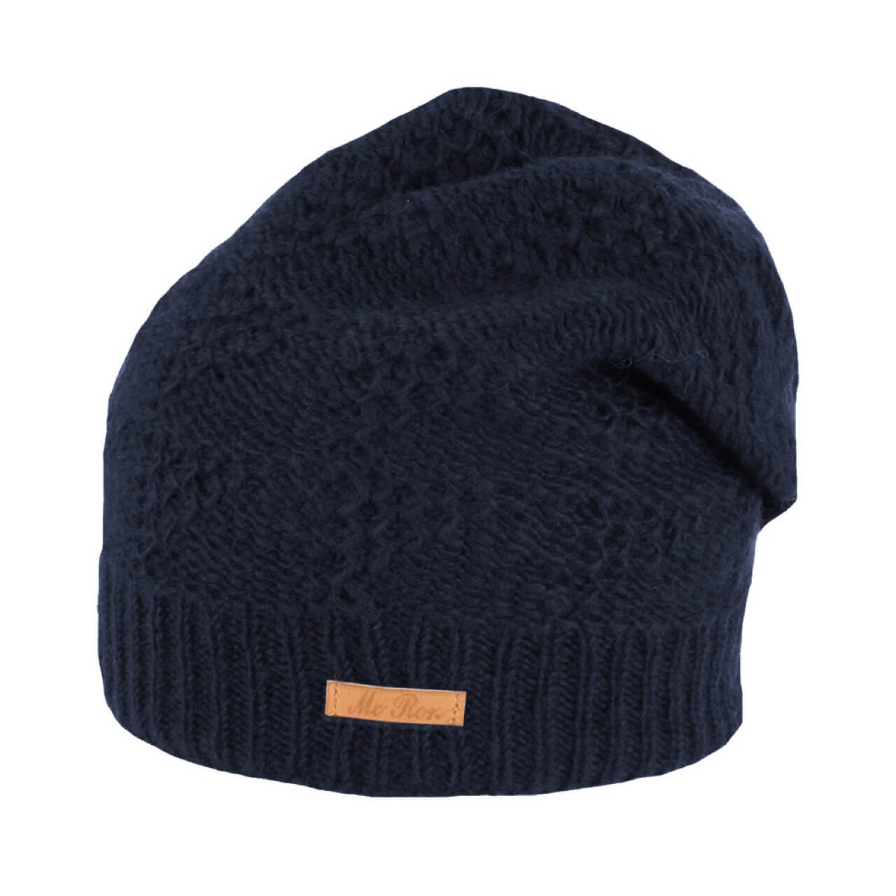Beanie-Mütze Lina einfarbig Woll Beanie Mütze