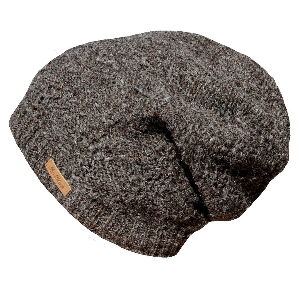 Beanie-Mütze Lina einfarbig Woll Beanie Mütze