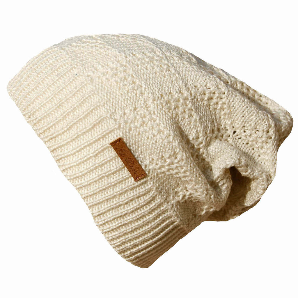 Beanie-Mütze Lina einfarbig Woll Beanie Mütze