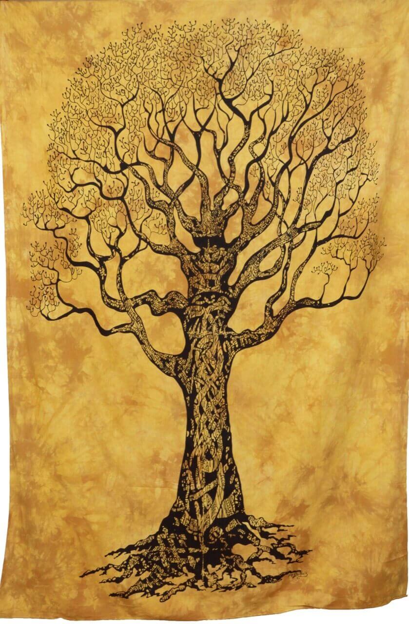 Deko Wandtuch Baum