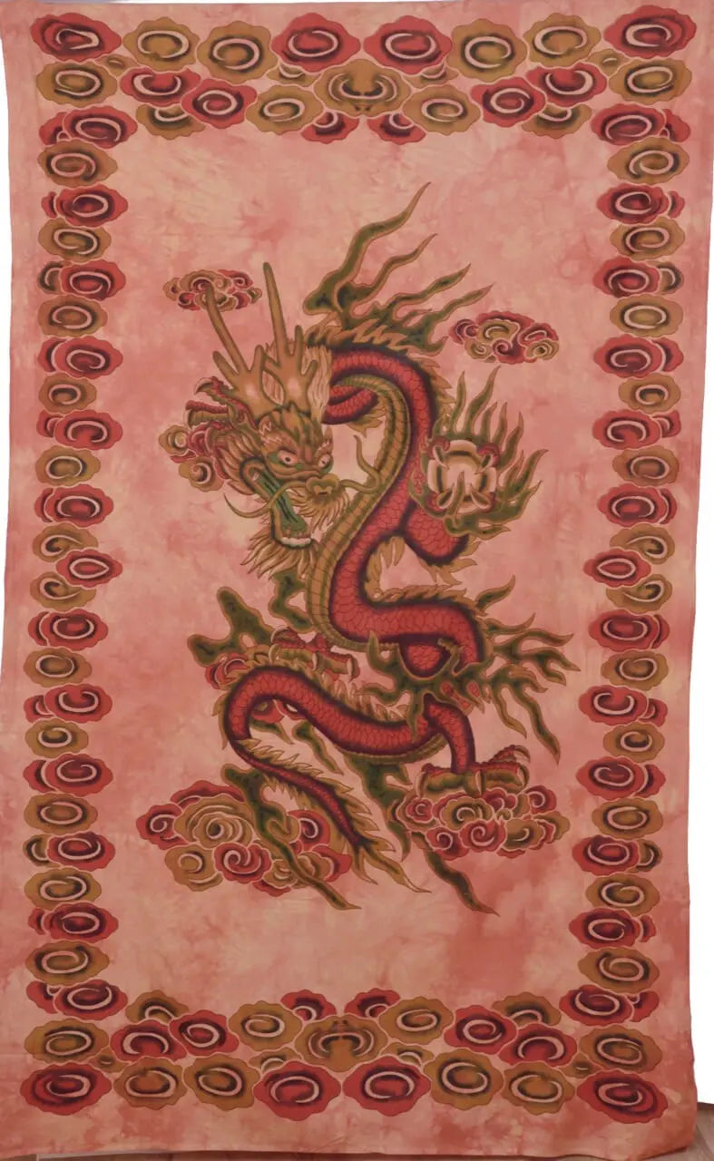 Drachen Tagesdecke Wandbehang