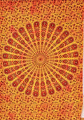 Mandala Wandtuch Single Wandbehang Tuch