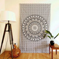 Mandala-Elefanten Wandtuch Deko Tuch 150x200cm