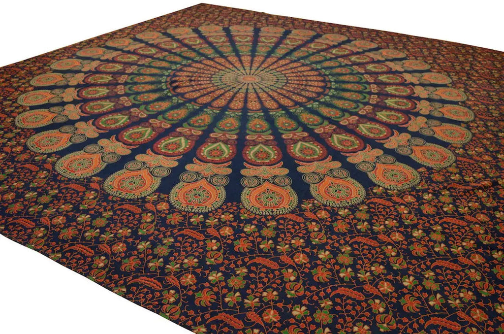 Große Tagesdecke Mandala Wandtuch