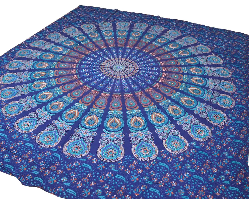 Große Tagesdecke Mandala Wandtuch
