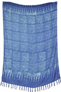 Hellblauer Batik Sarong Lunghi Pareo Tuch