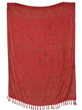 Sarong mit Schildkröten gebatikt