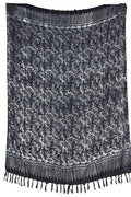 Sarong Schwarz Weiss Lunghi Pareo Tuch