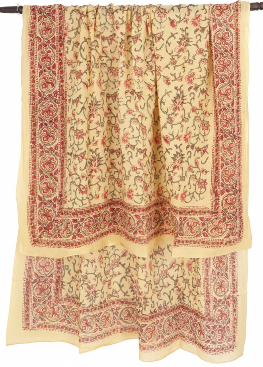 Sarong gelb rot Lunghi Pareo Tuch