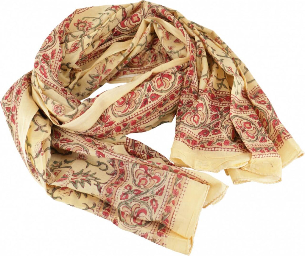 Sarong gelb rot Lunghi Pareo Tuch