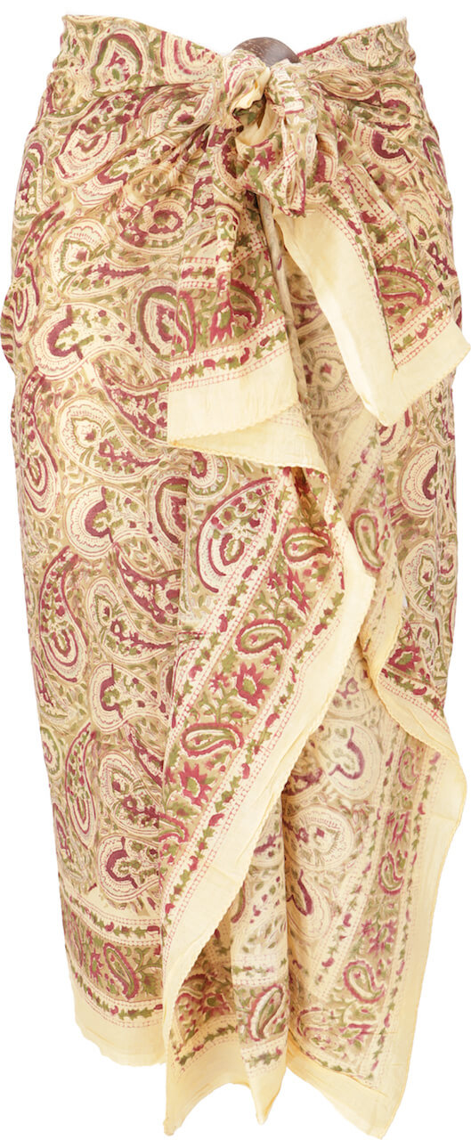 Sarong Paisleymuster Lunghi Pareo Tuch