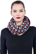 Chapati Design Loop Schal Jacquard – Bio-Baumwolle, Wendeschal für Damen & Herren