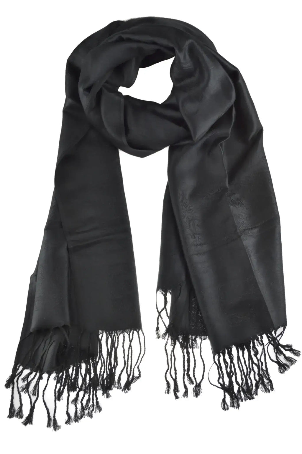 Zweifarbiger Paisley Schal – Viskose Halstuch Unisex Elegant & weich