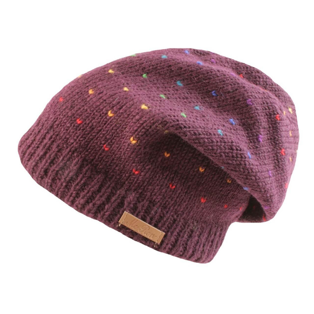 Beanie Strickmütze Lizzy Regenbogen Beanie Mütze