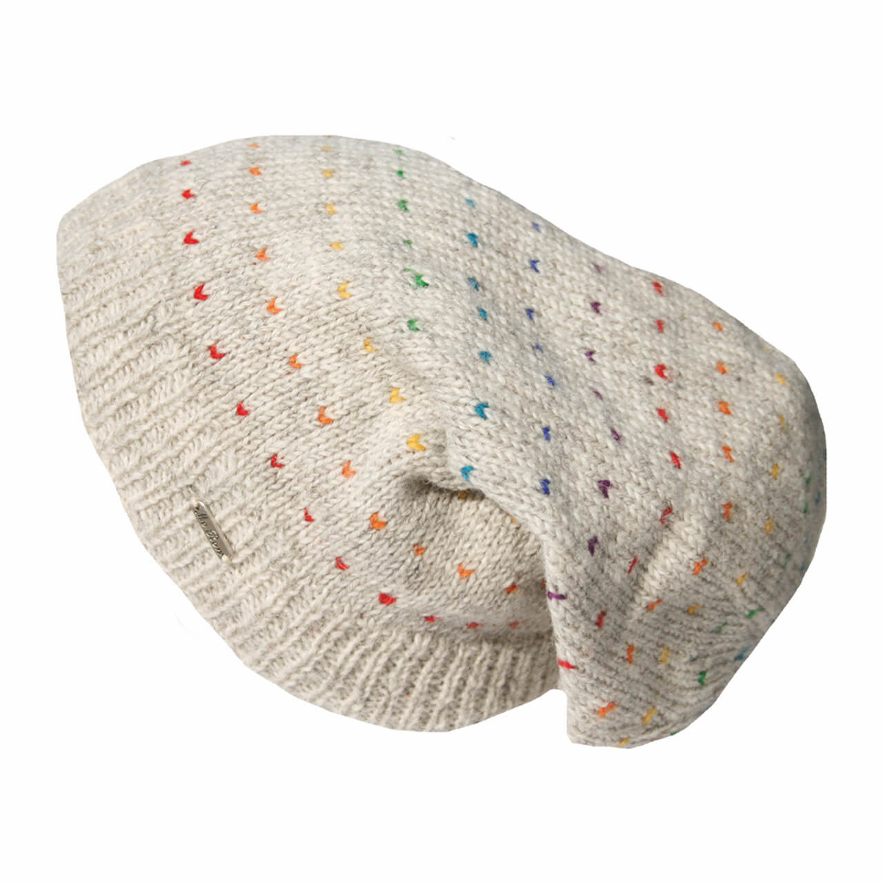 Beanie Strickmütze Lizzy Regenbogen Beanie Mütze