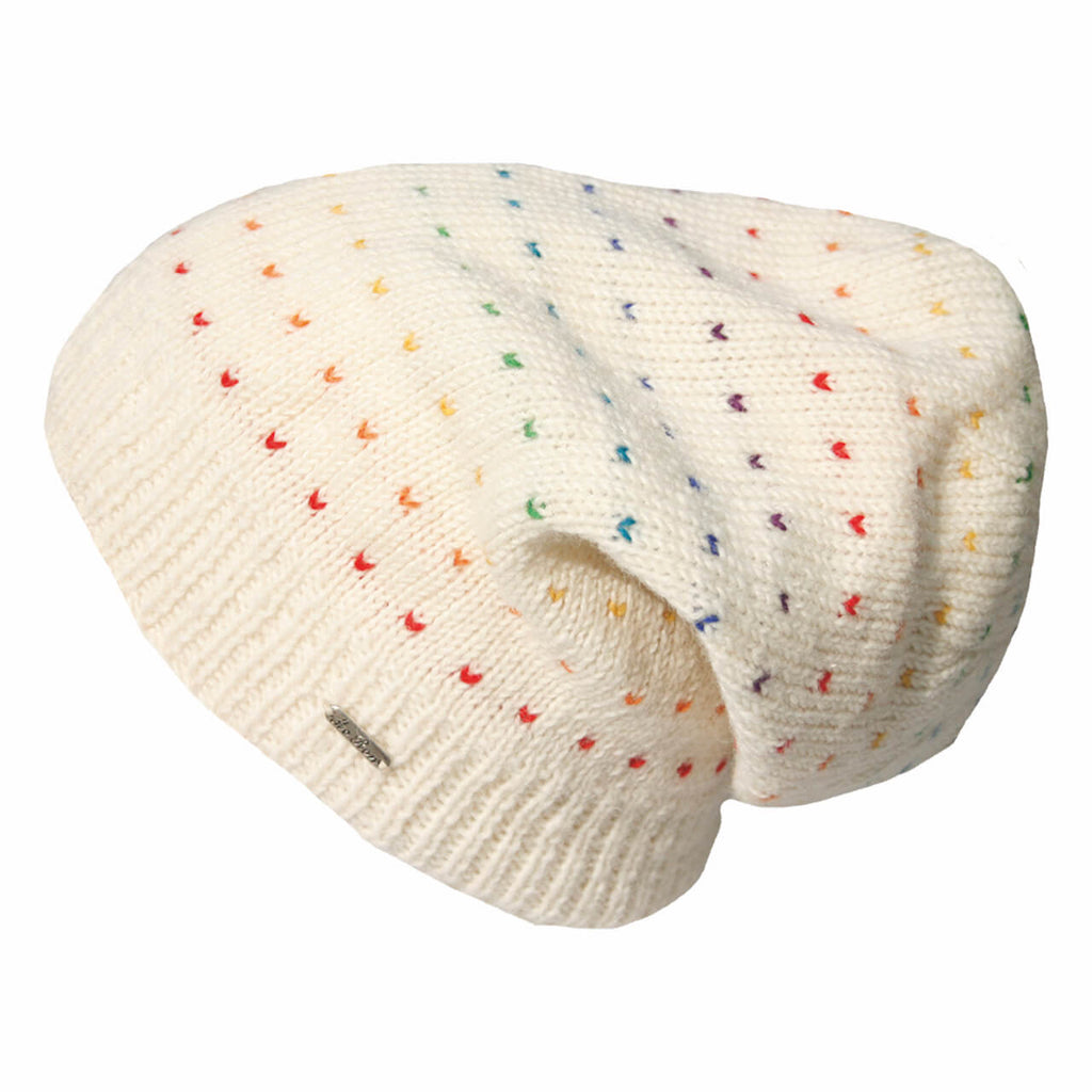 Beanie Strickmütze Lizzy Regenbogen Beanie Mütze