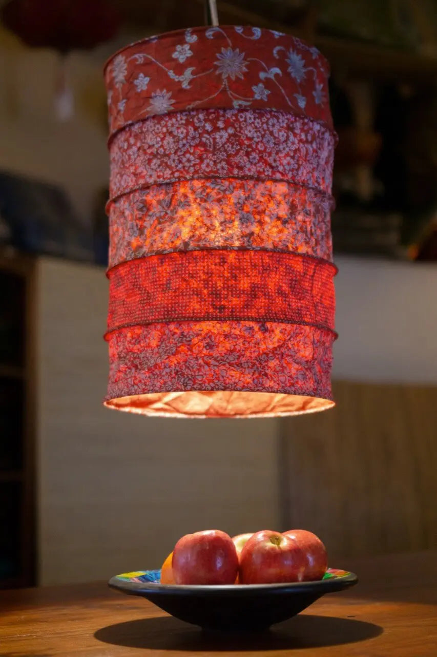 Lokta Design, Papierlampenschirm Lampen