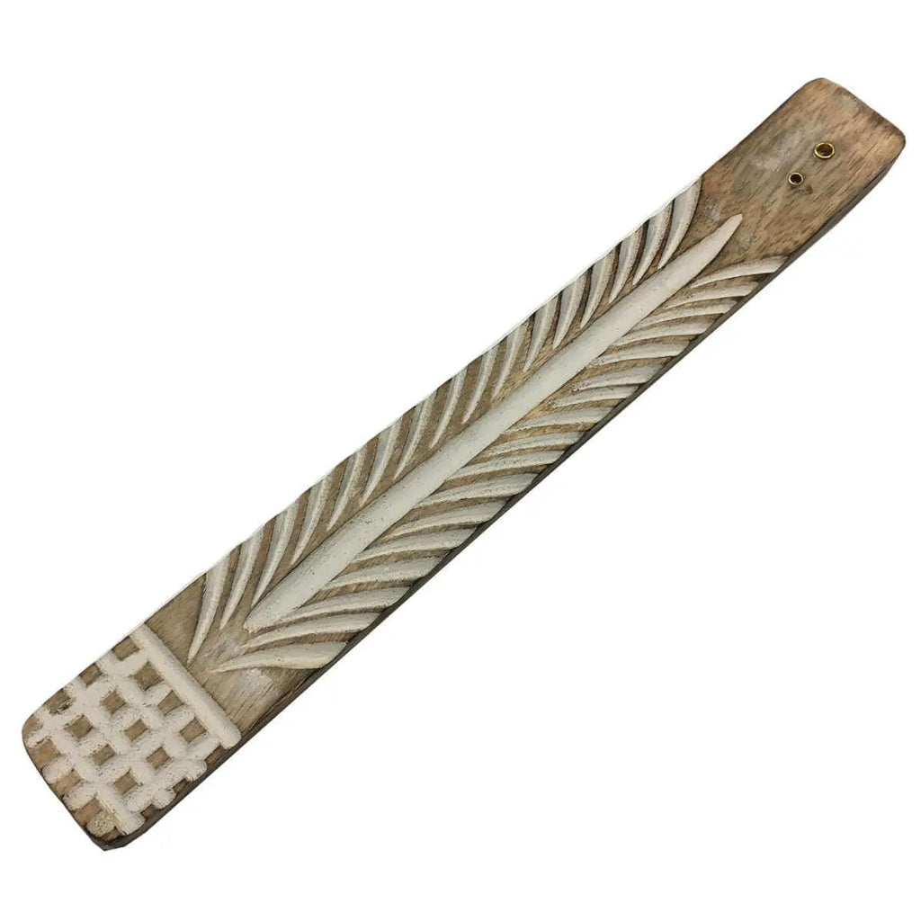 Räucherhalter Holz, Ornament RÄUCHERSTÄBCHEN