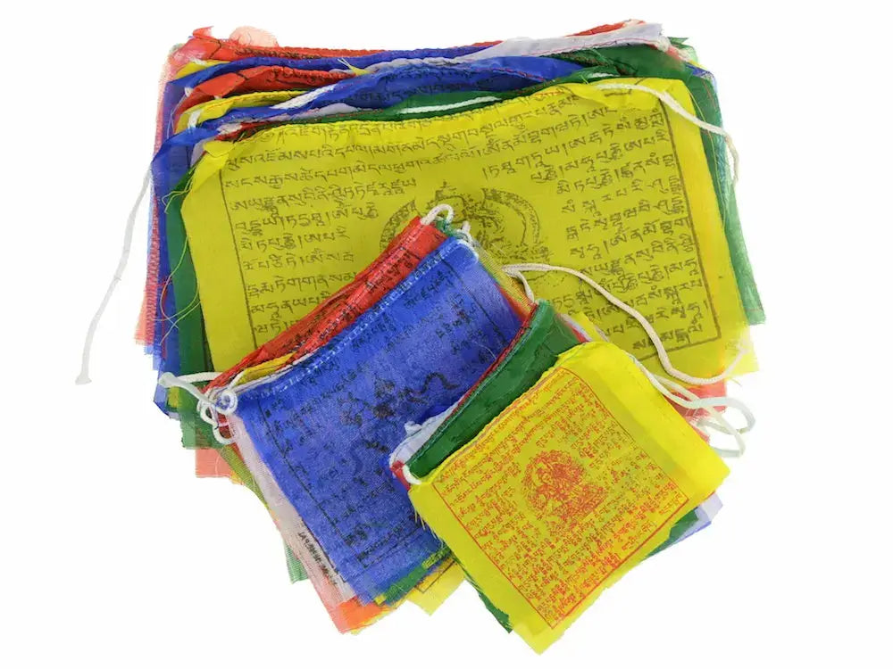 Gebetsfähnchen buddhistische Gebetsflaggen
