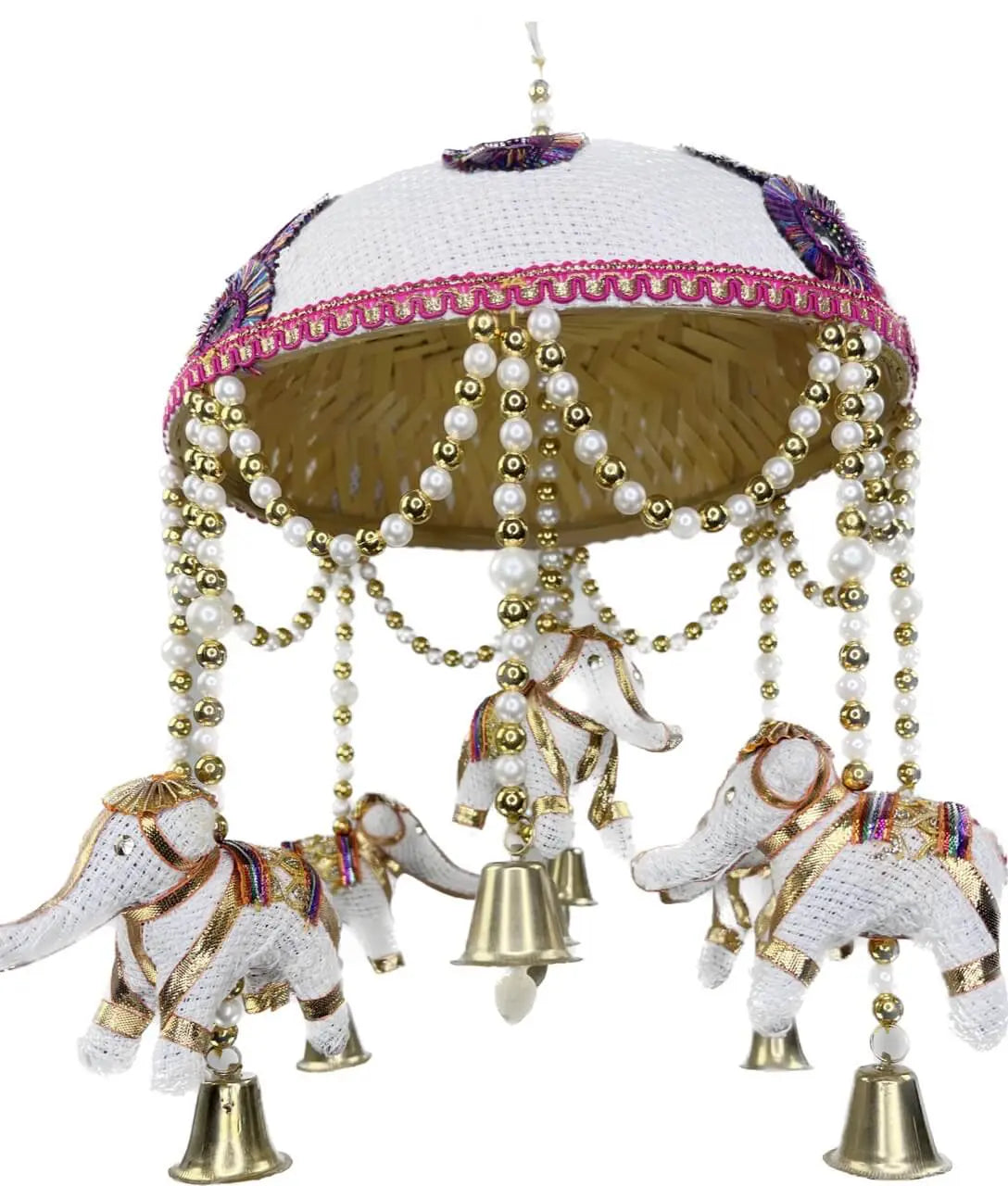 Indisches Elefanten Schirm Mobile 24cm