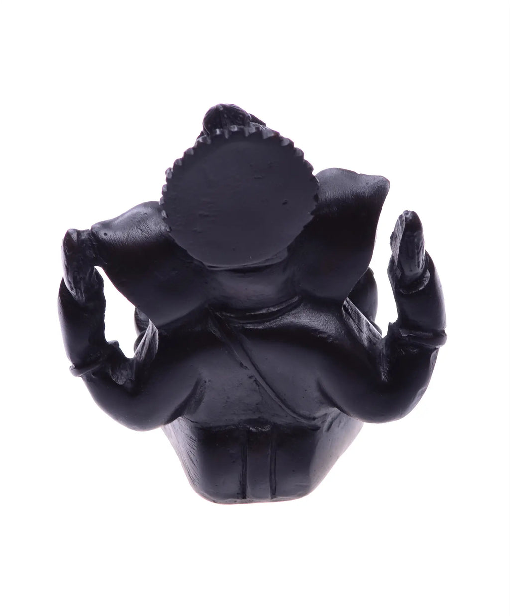 Schwarze Ganesha Statue 12cm