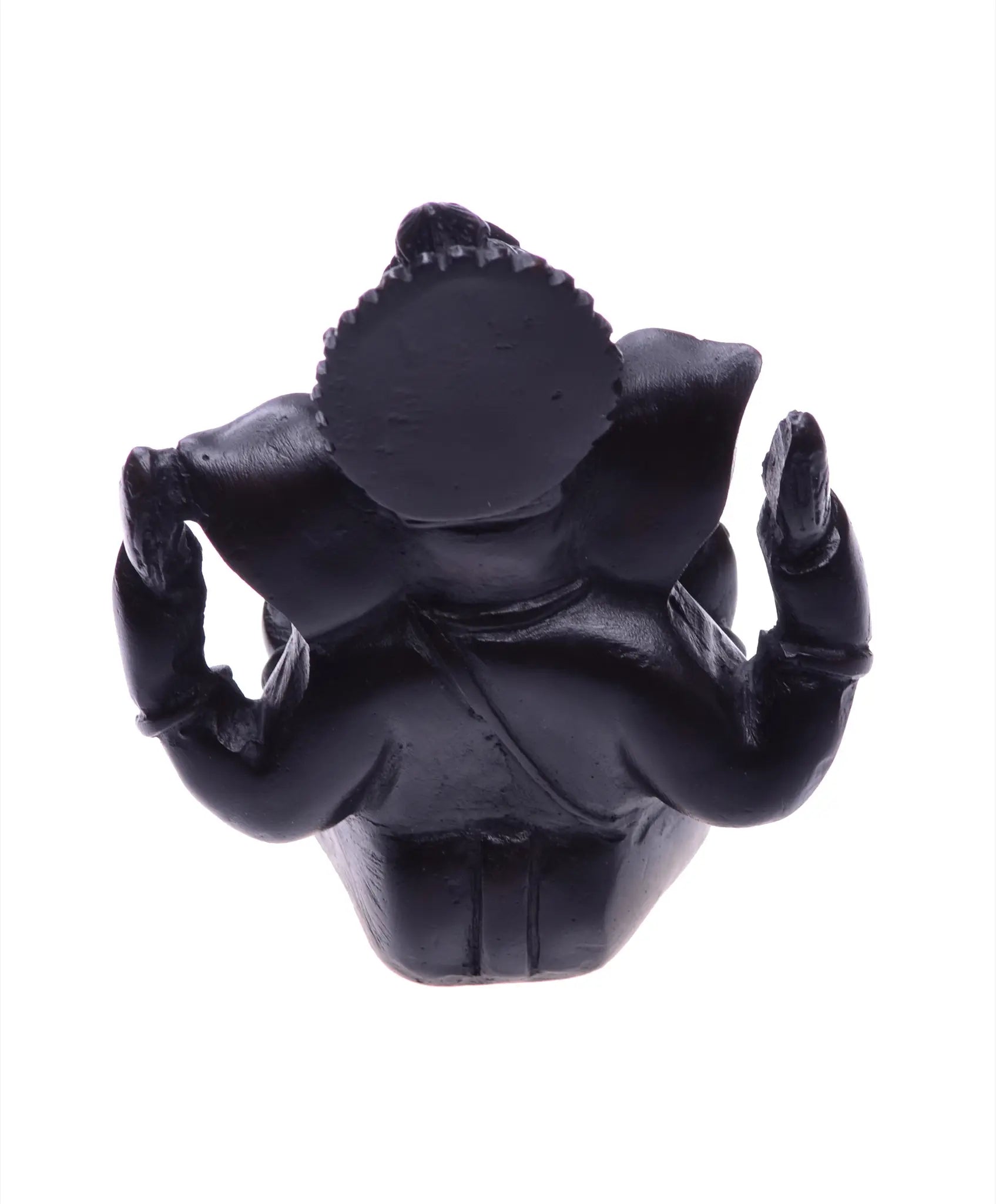 Schwarze Ganesha Statue 12cm