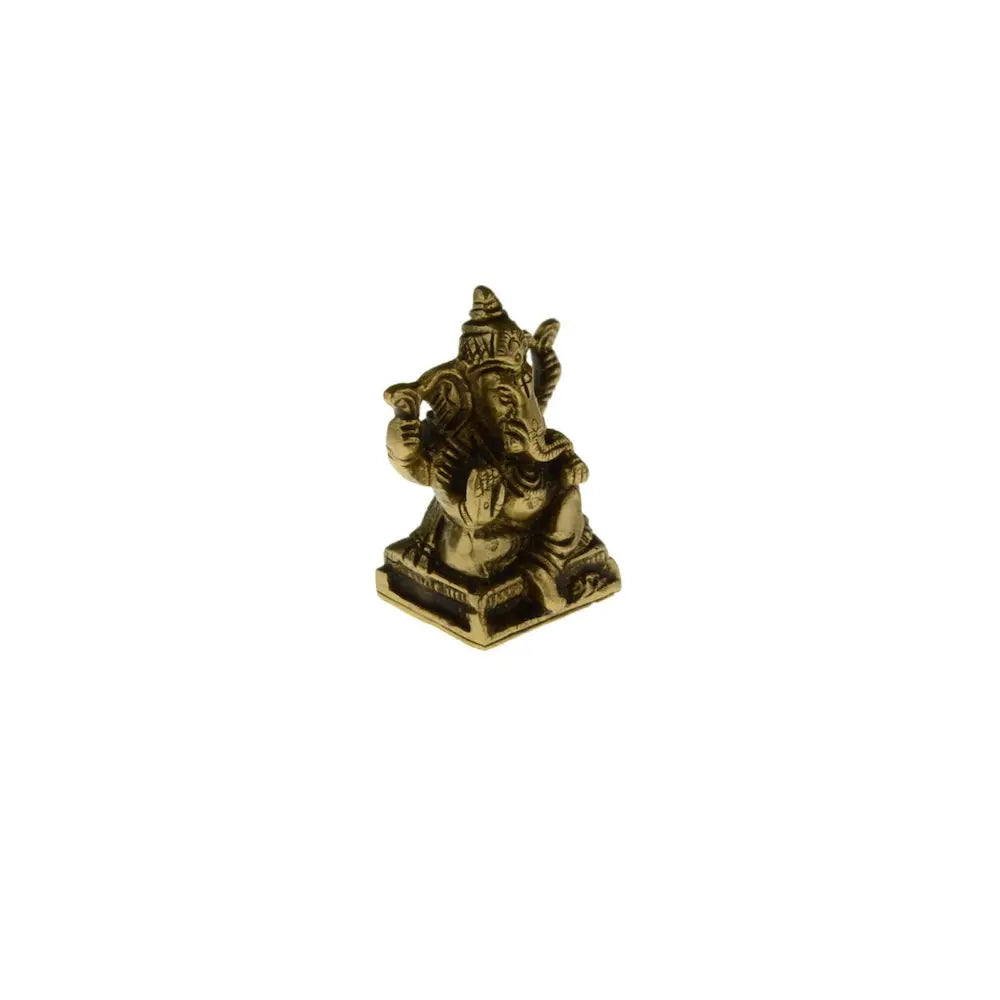 Ganesha Messing Statue WOHNEN