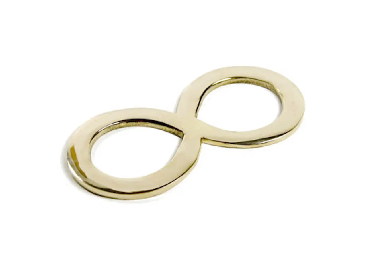 Messing Infinity Acht Wandschmuck indischer Wandschmuck