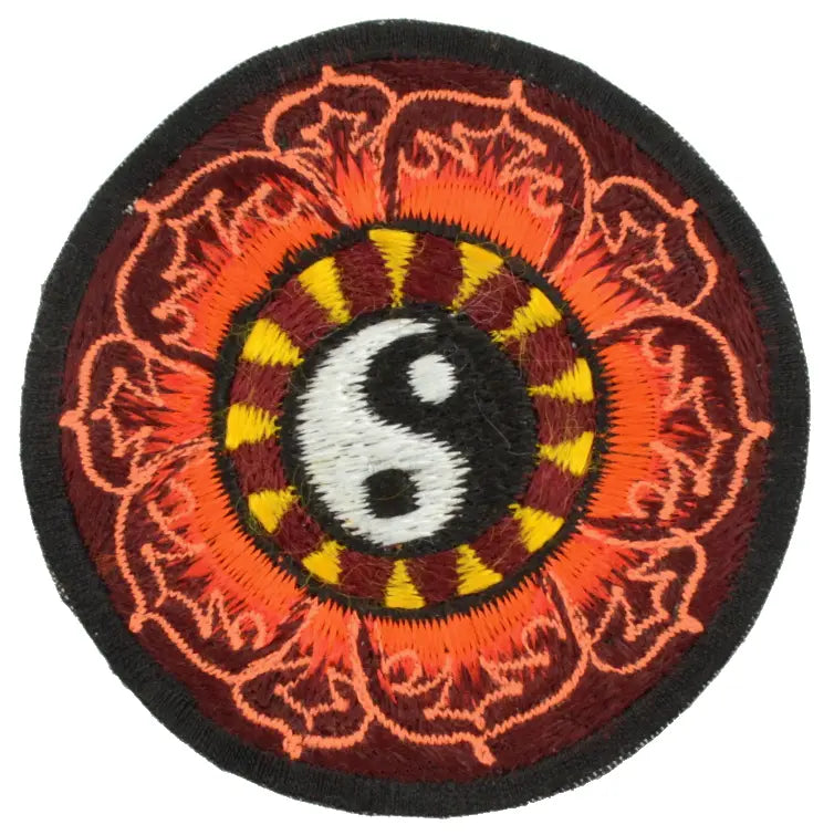 Yin-Yang Aufnäher Goa-Patch
