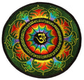 Großer OM Mandala Aufnäher Goa Patches