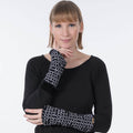 Chapati design Stulpen Jaquard-Samt Bio-Baumwolle