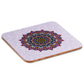 Mandala Untersetzer Set Blumkenranken Untersetzer
