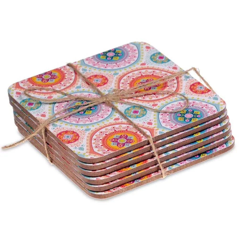 Kleine Mandalas Untersetzer Set Untersetzer