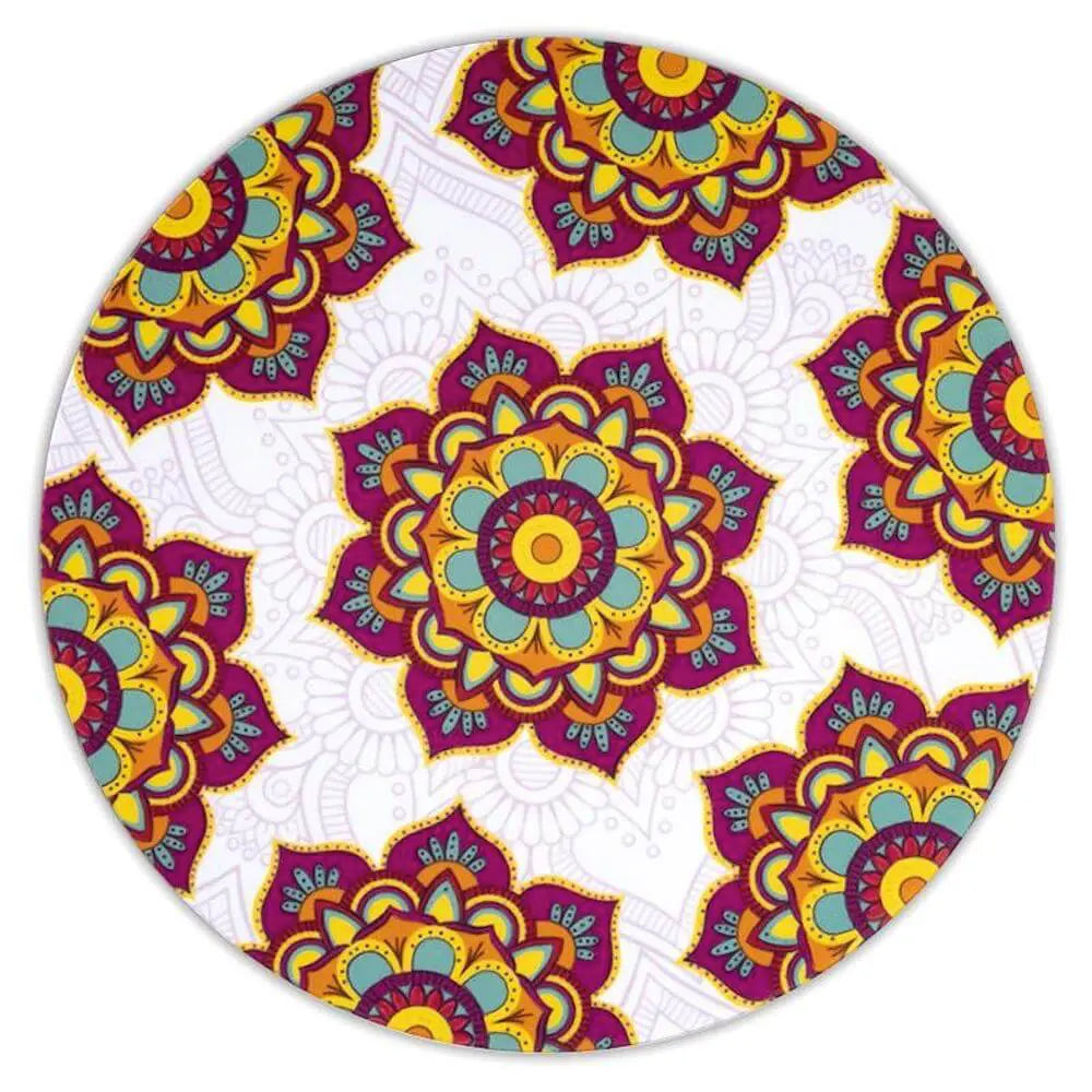 Mandala Untersetzer Set Rot Untersetzer